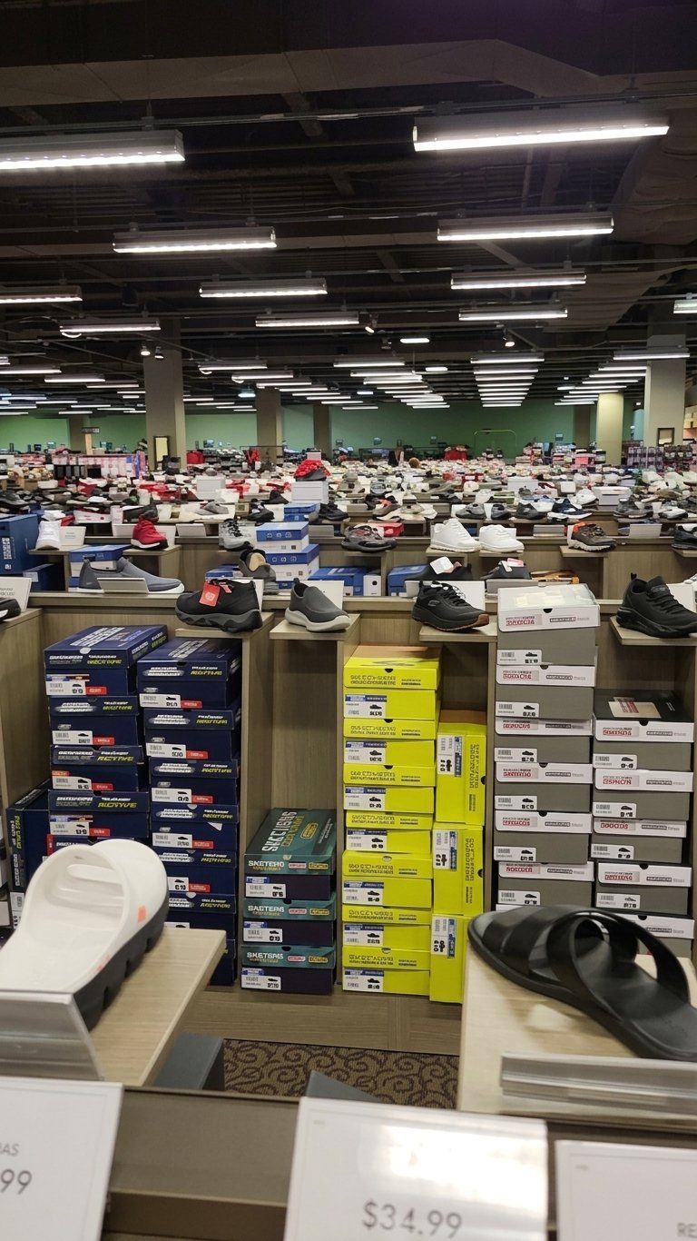 DSW interior detail, King of Prussia, PA